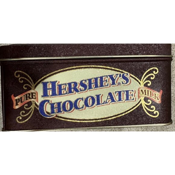 Vintage Hersheys  Milk Chocolate Tin Box With Victorian Design Limited Edition - Picture 5 of 8